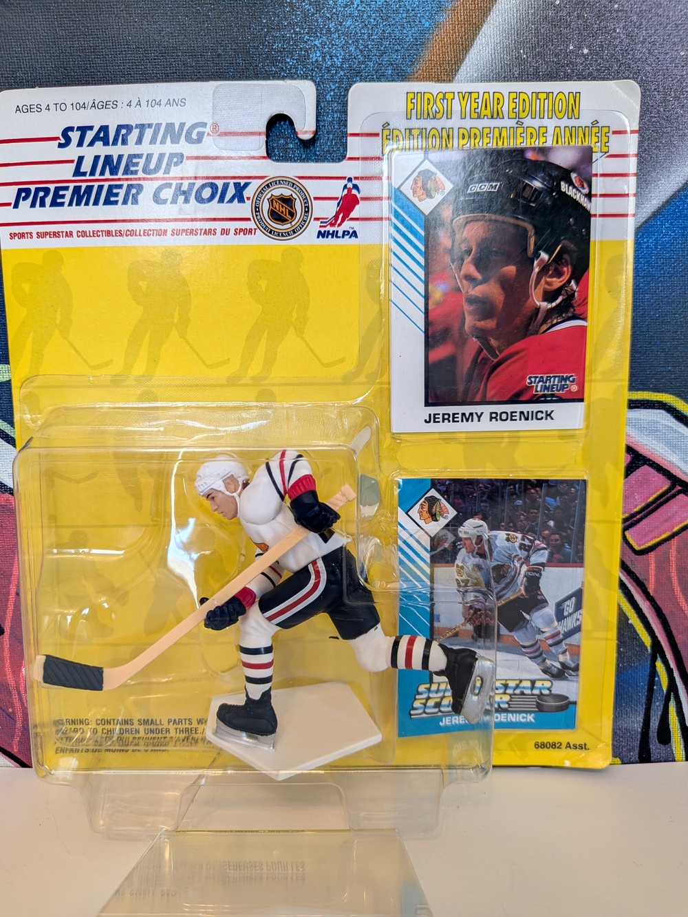 1993 Jeremy Roenick Starting Lineup Hockey Figure (SEALED)